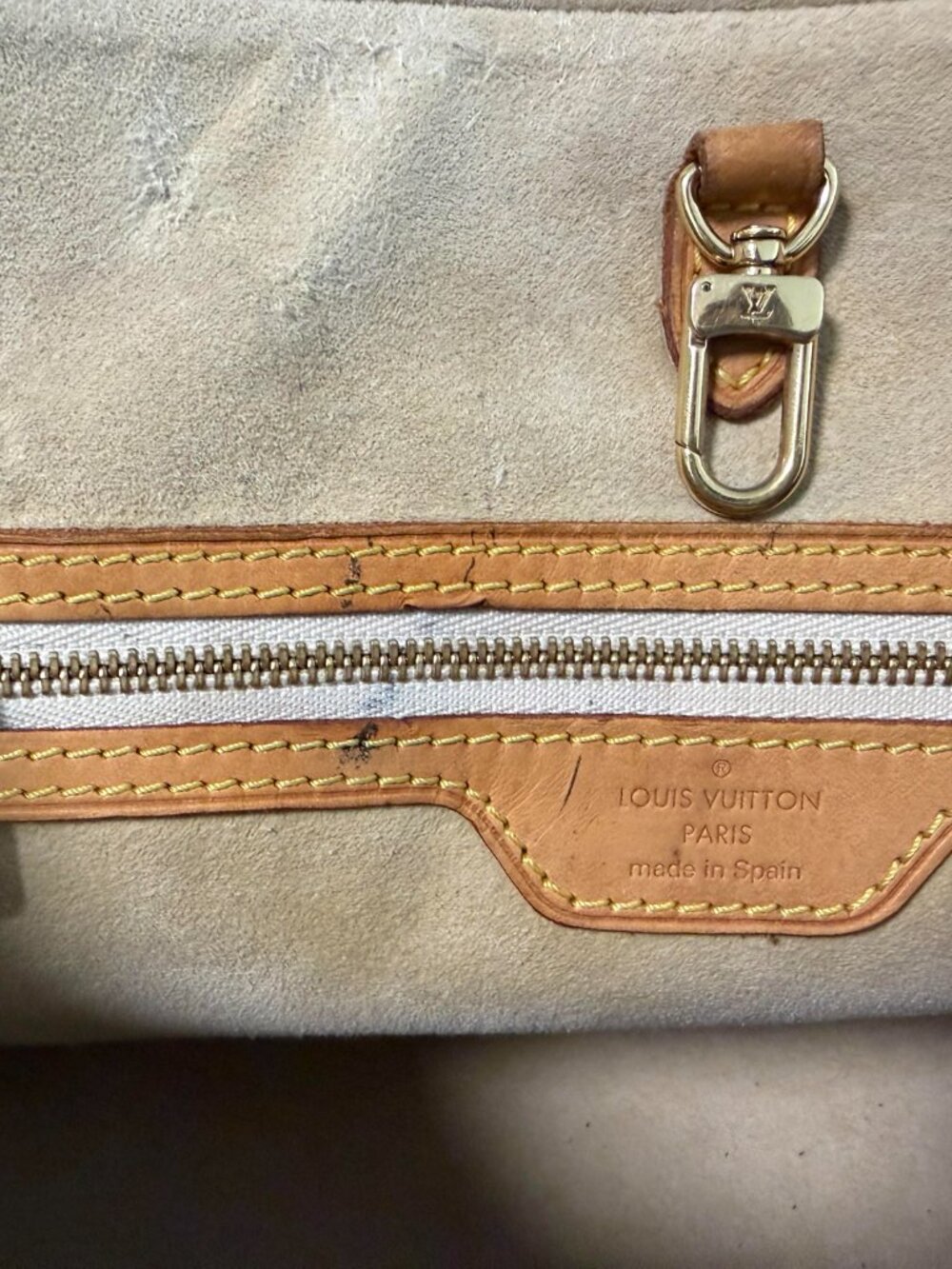 Louis Vuitton Hampstead PM Damier Azur Tote Bag | CheckCheck COA Included - Picture 16 of 16